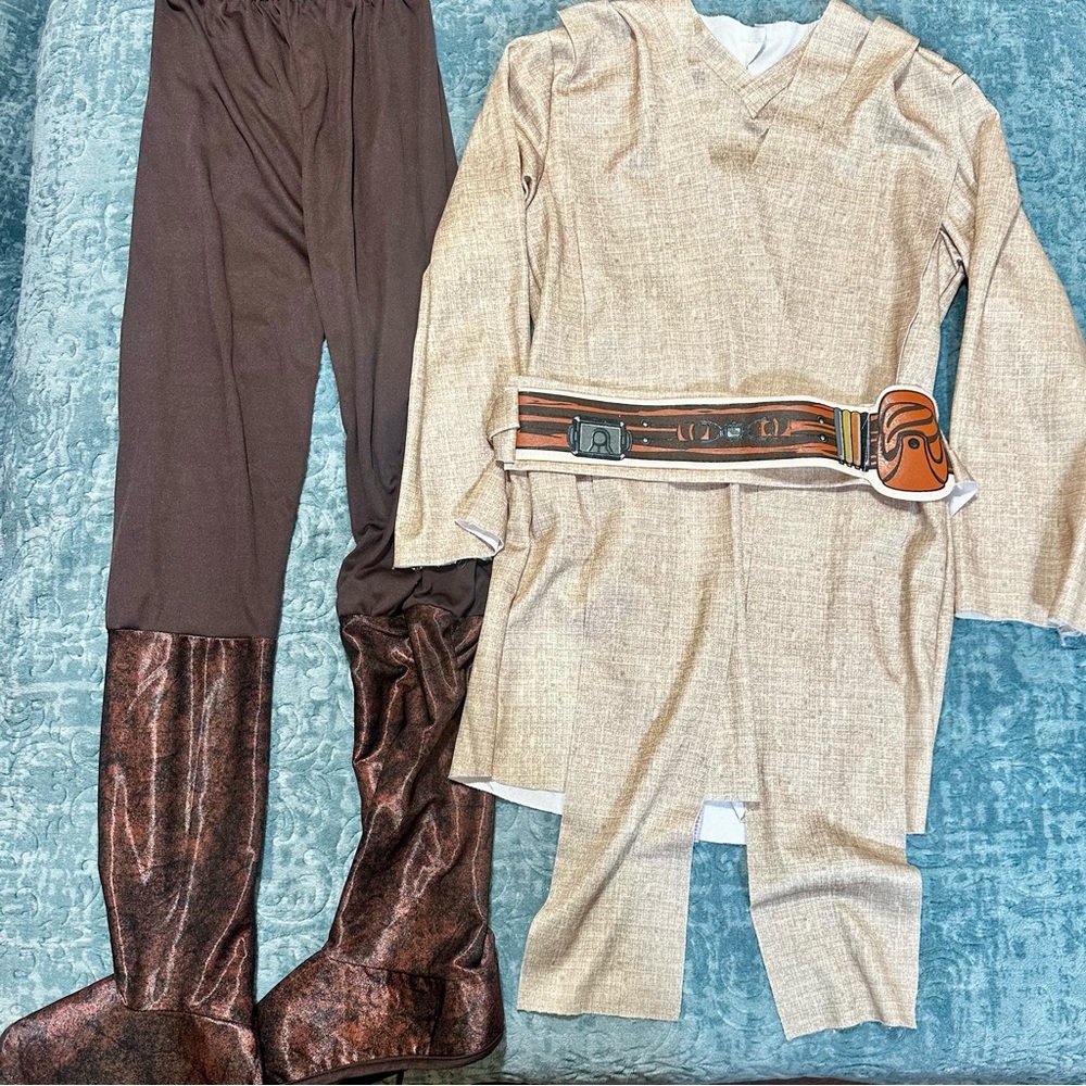 Star Wars Jedi Knight Rubies Costume Robe Shirt Belt Boys | Size Large